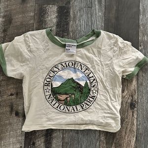 Rocky Mountain National Park Crop Top